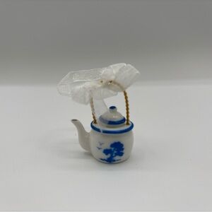 Hallmark Keepsake Ornament 2005 Afternoon Tea 3rd In Series Miniature Collection